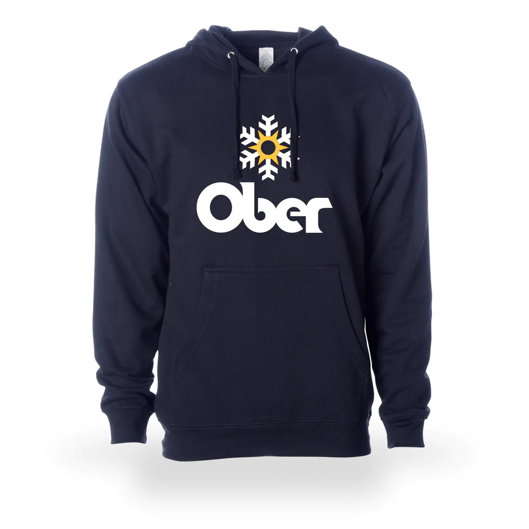 Ober Mountain Logo Hoodie Navy