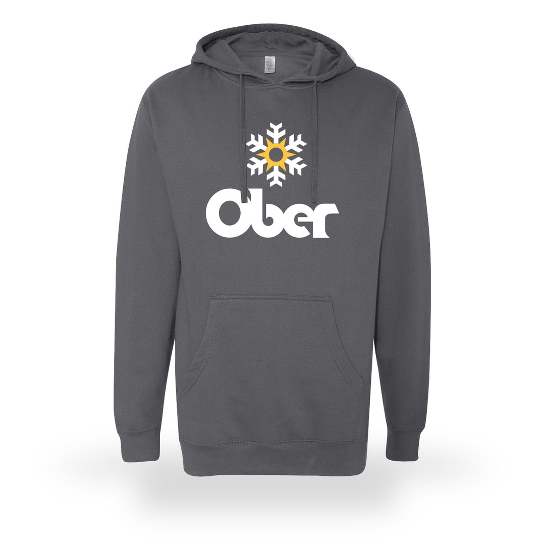 Ober Mountain Logo Hoodie Charcoal