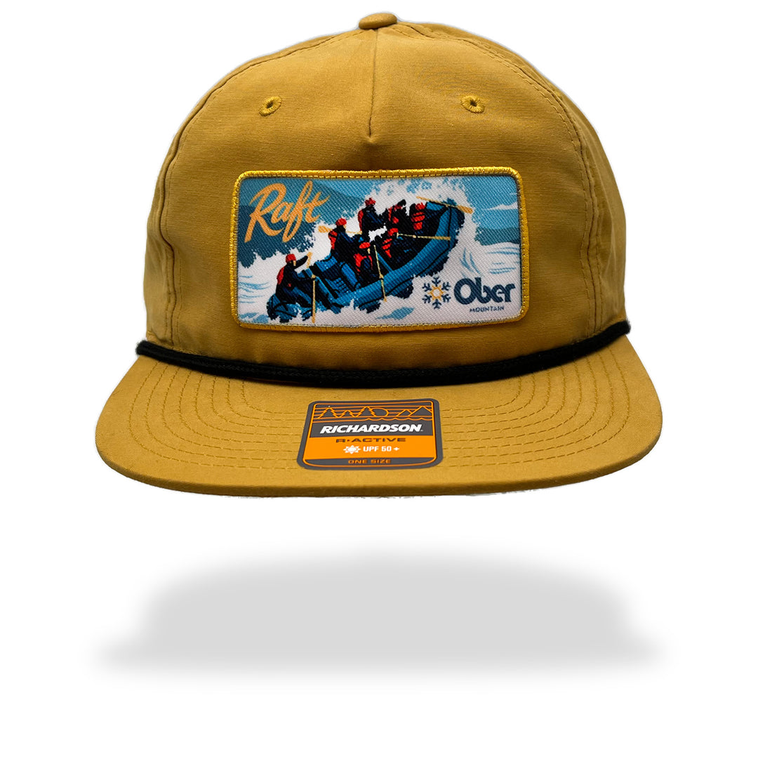 Ober Mountain Raft Billboard Hat Gold Black