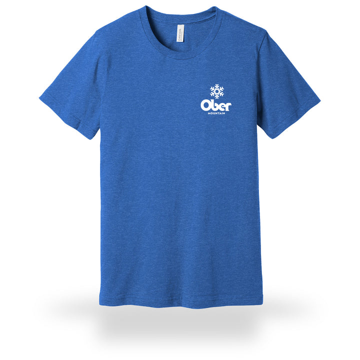 Ober Whitewater Rafting Tee Heather Royal