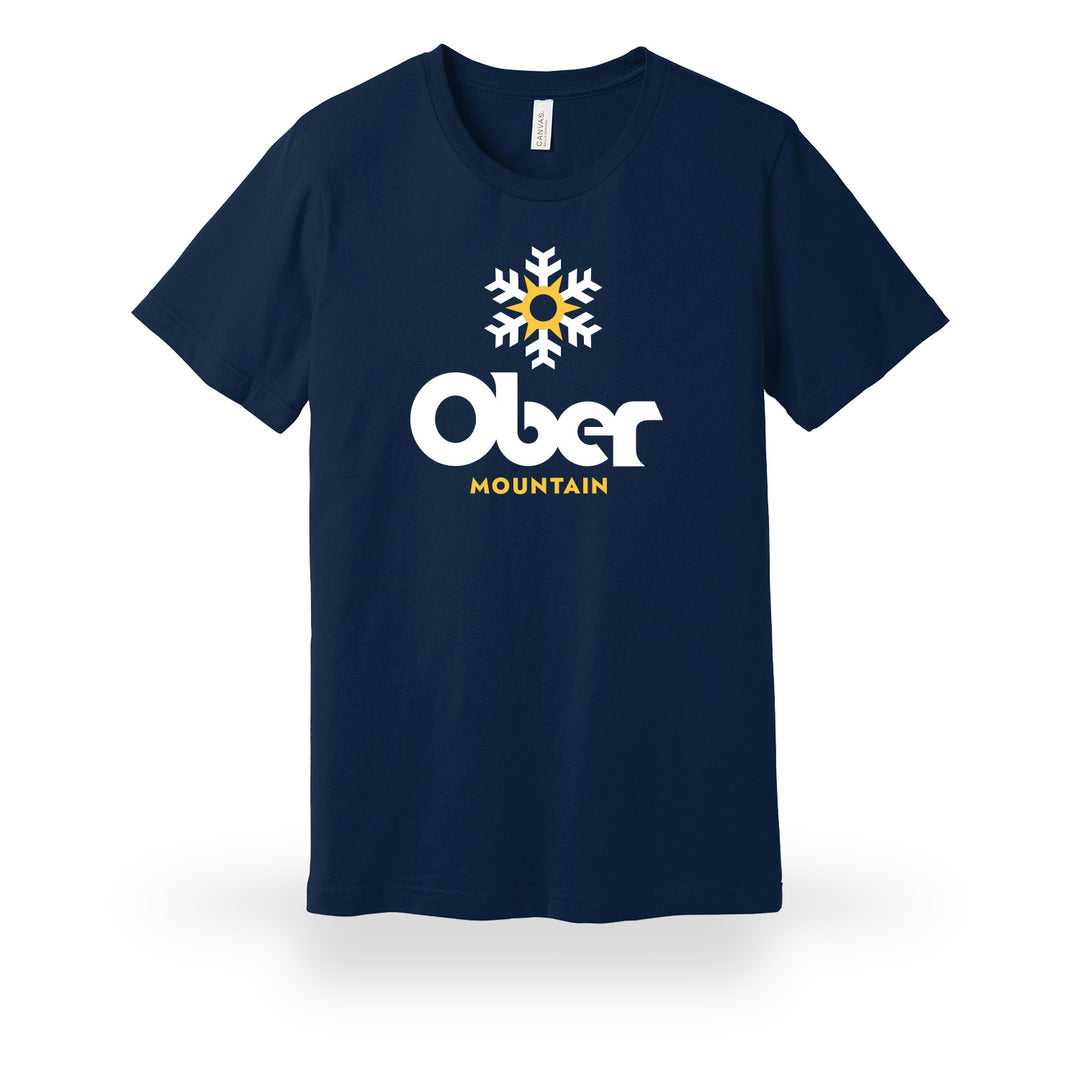 Ober Mountain Logo Tee Navy