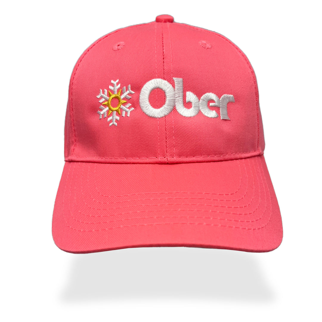 Ober Mountain Youth Logo Hat Pink